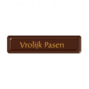 Chocolade Strip Vrolijk Pasen