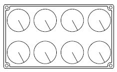 Pavoflex 300x175 mm Frisbee