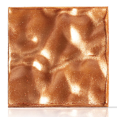 Chocolade Vierkant Crinkle (brons)