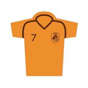 Chocolade Shirt Oranje