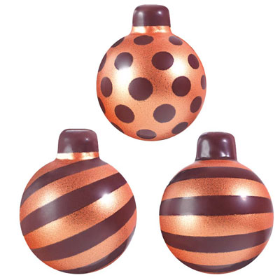 Chocolade Kerstballen Koper (3 soorten)