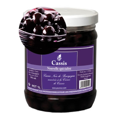 Zwarte Bessen in Crème de Cassis 15%