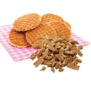 Stroopwafelstukjes