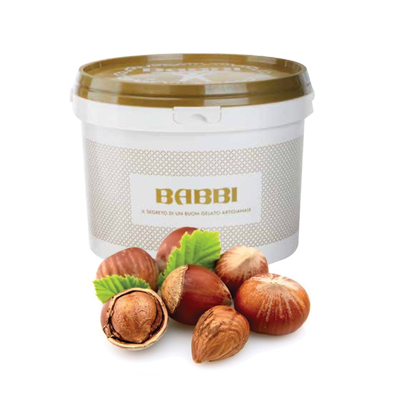 Babbi Pasta Nocciola 100% de Luxe (sterk geroosterde hazelnoten)