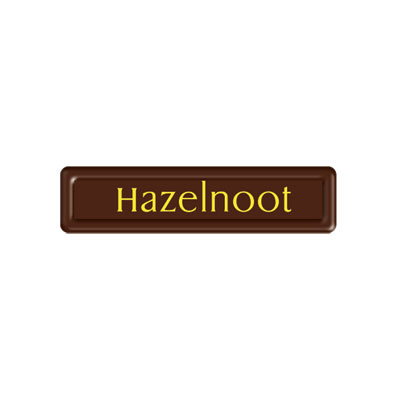 Chocolade Smaakstrip Hazelnoot