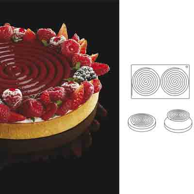 Pavoflex swirl mat rond