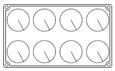 Pavoflex 300x175 mm Frisbee