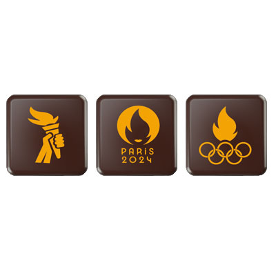 Chocolade Olympische Spelen 2024 Puur (3 soorten)